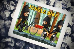 Ninja Stunts Jungle Bike Dash poster