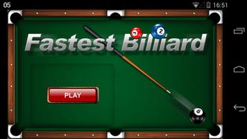 Fastest Billiard poster