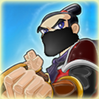 samurai: ninja run game Ψ biểu tượng