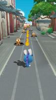 Ninja rabbit Rush - Fun Running Games capture d'écran 2