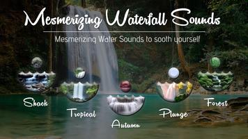 Waterfall Sounds | WaterFlow Wallpapers and Music โปสเตอร์