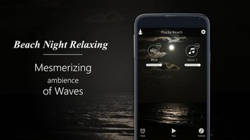 Beach Night-Relaxing Waves capture d'écran 1