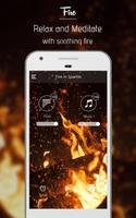 Fire sounds ~ Fire wallpaper Sleep sounds HD 截图 1