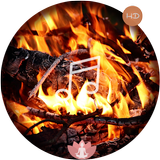 Fireplace ~ Indoor Fire HD icône