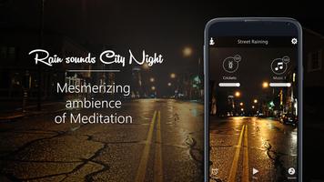 Relax Rain Sounds - City Night imagem de tela 1