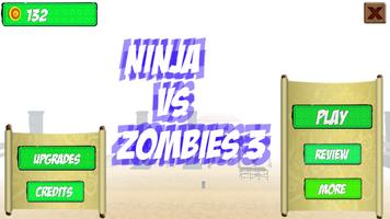Ninja Vs Zombies 3 الملصق
