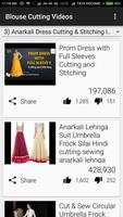 Anarkali Dress Cutting And Stitching In Telugu capture d'écran 1