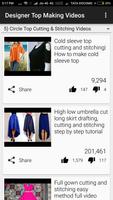 Top Cutting Stitching Videos الملصق