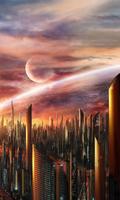 Futuristische Stadt Wallpapers Screenshot 1