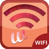 واي فاي مجانا اتصال اتصال إنترنت واختبار السرعة أيقونة