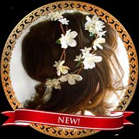 Crown Flower Hairstyles โปสเตอร์