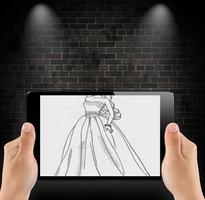 برنامه‌نما Wedding Gown Sketch عکس از صفحه