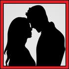 Cute Couple Kiss Wallpaper-HD icono