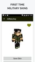 Military Skin for Minecraft PE Affiche