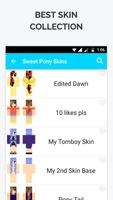 برنامه‌نما New Sweet Pony Skins for MCPE عکس از صفحه