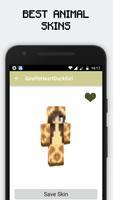 Animal Skins for Minecraft PE 海報