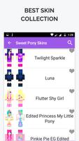 Sweet Pony Skin for Minecraft ภาพหน้าจอ 1