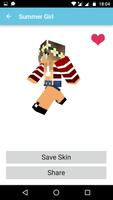 Girl Skins for MCPE Free 2 imagem de tela 3