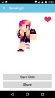 Girl Skins for MCPE Free 2 syot layar 1