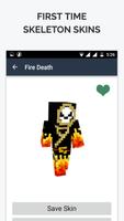 Skeleton Skin for Minecraft PE โปสเตอร์