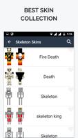 Skeleton Skin for Minecraft PE स्क्रीनशॉट 1