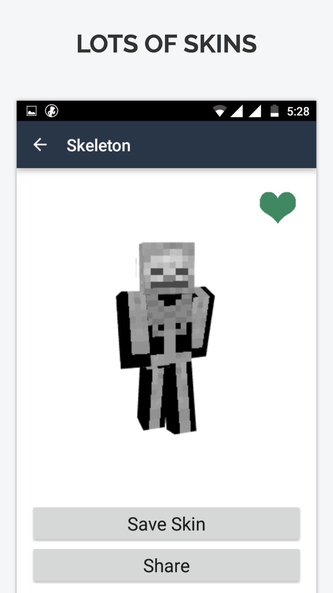 Skeleton Skin For Minecraft Pe Apk 4 Download For Android Download Skeleton Skin For Minecraft Pe Apk Latest Version Apkfab Com