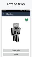 Skeleton Skin for Minecraft PE स्क्रीनशॉट 3