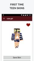 Teen Skins for Minecraft PE poster