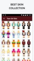 Teen Skins for Minecraft PE Ekran Görüntüsü 1