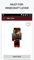 Teen Skins for Minecraft PE Ekran Görüntüsü 2
