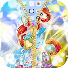 Winx Lock Zipper Club : Bloom Lock Screen আইকন