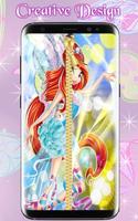 Winx Lock Zipper Club : Bloom Lock Screen poster