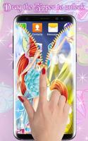 Winx Lock Zipper Club : Bloom Lock Screen ảnh chụp màn hình 1