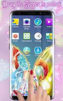 Winx Lock Zipper Club : Bloom Lock Screen Screenshot 2