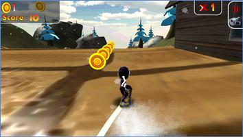 Ninja Skater Surfer 3D screenshot 3