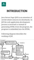 JSP Tutorial - JAVA SERVER PAGES capture d'écran 2