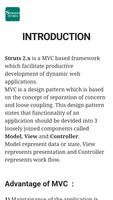 Struts Tutorial - Complete JAVA MVC Framework capture d'écran 2