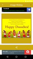 Happy Dussehra Wishes SMS Images captura de pantalla 3