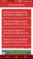 Best Christmas Greetings SMS تصوير الشاشة 1