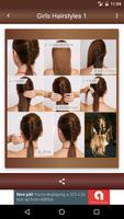 Girls Easy Hairstyles Steps capture d'écran 1