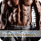 Fitness coach trainer icône