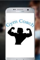Fitness coach trainer plakat