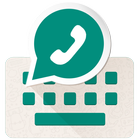 Keyboard for Whatsapp-fast emoji/sticker/gif send icône