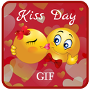 Kiss Day Gif Stickers aplikacja