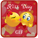 Real Kiss Romantic Gif APK