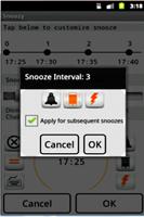 Snoozy Alarm Clock screenshot 2