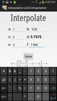 Interpolation and Extrapolate الملصق