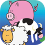 Kids Coloring Book animal farm