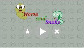 Worm and Snake Affiche