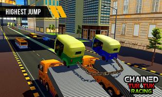 Tuk Tuk Auto Rickshaw Driver-Stunt Ride Free Game screenshot 1